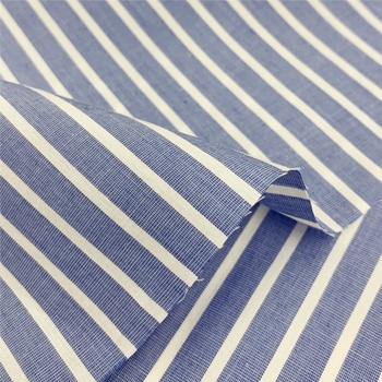 ORGANIC 60/- HIGHCOUNT POPLIN STRIPE