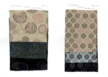 ウールエステルタンブラージャガードニット